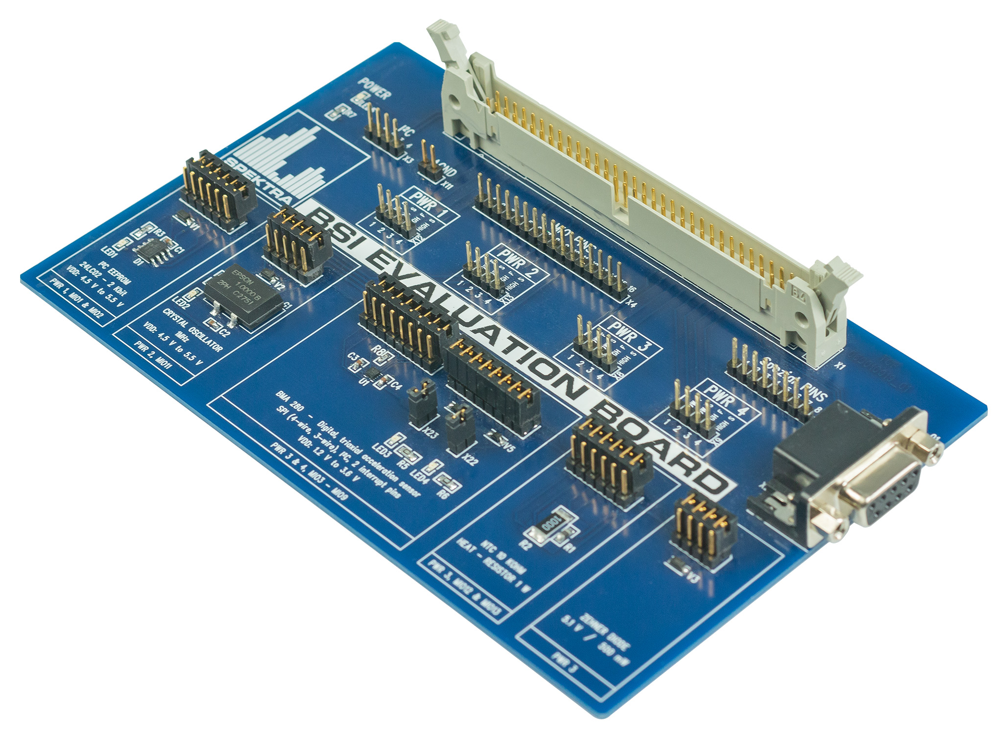 S-TEST Evaluation Board (BSI) - SPEKTRA